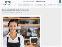 Tablet Screenshot of citygatecentre.com